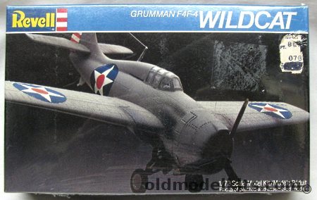 Revell 1/72 Grumman F4F-4 Wildcat - (F4F4), 4120 plastic model kit